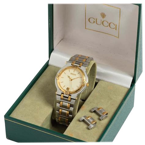 mens old style gucci watches|vintage gucci watch 1990s.